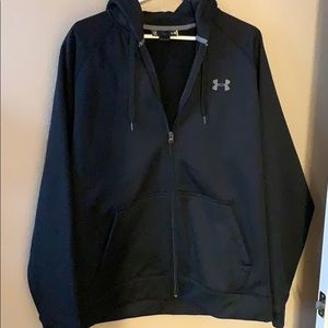Under Armour zip up hoodie size large